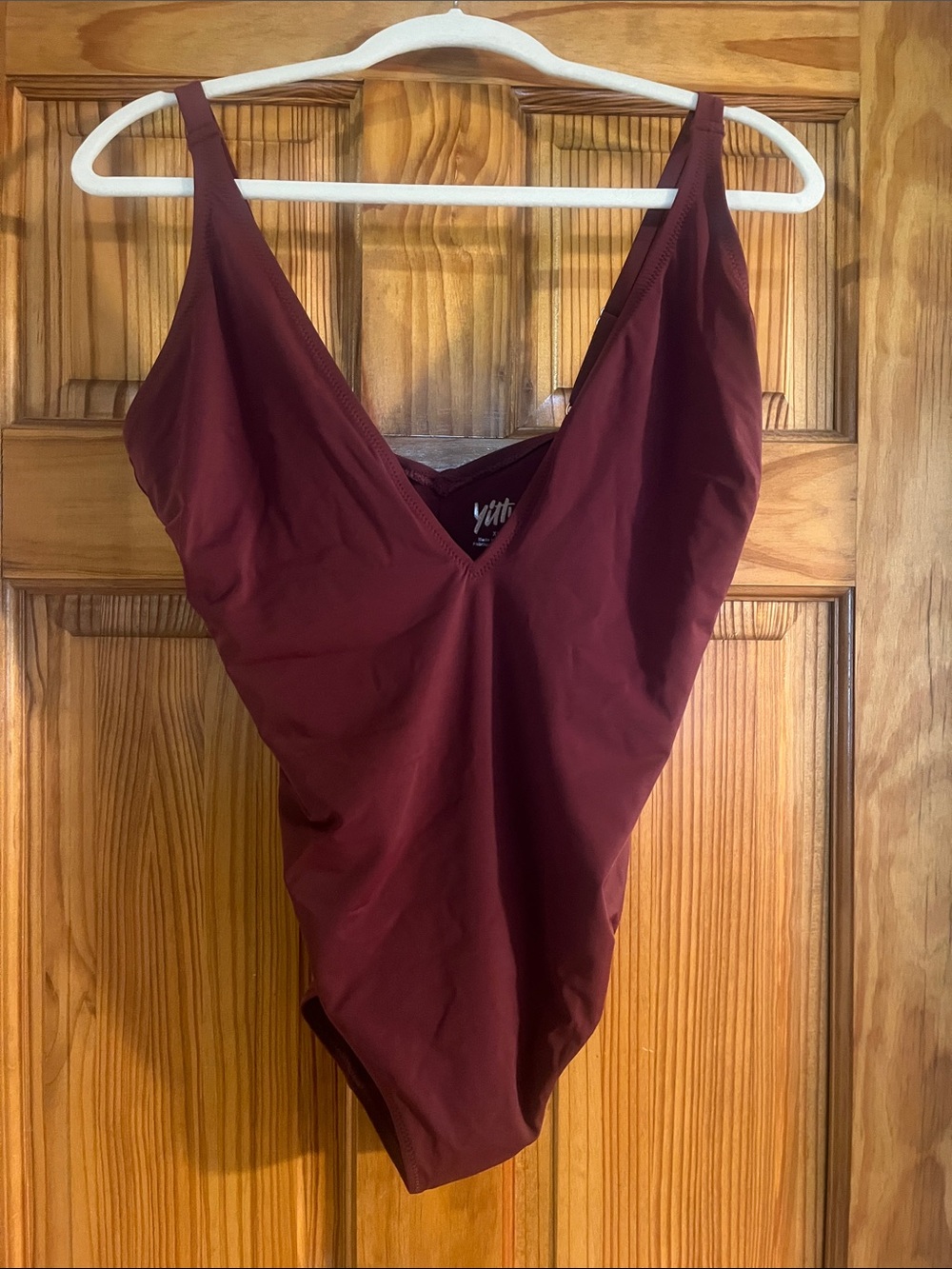 YITTY One-Piece Swimsuit in Deep Burgundy
